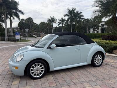 2004 Volkswagen New Beetle Convertible GLS  wow !!! NEW CONVERTIBLE TOP!! LOW MILES !!954-902-9892 ! CARFAX - Photo 3 - Pompano Beach, FL 33069