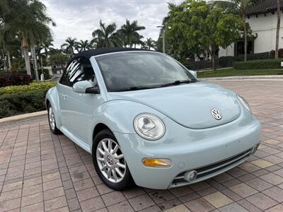 2004 Volkswagen New Beetle Convertible GLS  wow !!! NEW CONVERTIBLE TOP!! LOW MILES !!954-902-9892 ! CARFAX - Photo 6 - Pompano Beach, FL 33069