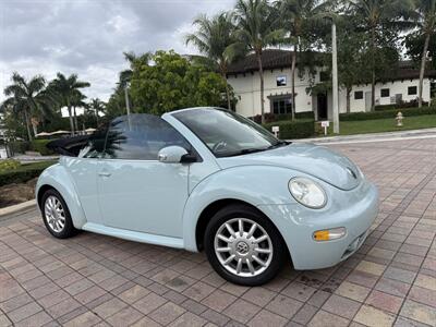 2004 Volkswagen New Beetle Convertible GLS  wow !!! NEW CONVERTIBLE TOP!! LOW MILES !!954-902-9892 ! CARFAX - Photo 1 - Pompano Beach, FL 33069