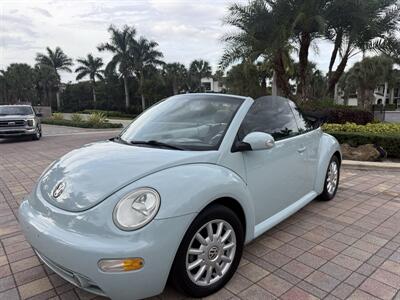 2004 Volkswagen New Beetle Convertible GLS  wow !!! NEW CONVERTIBLE TOP!! LOW MILES !!954-902-9892 ! CARFAX - Photo 9 - Pompano Beach, FL 33069