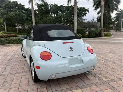 2004 Volkswagen New Beetle Convertible GLS  wow !!! NEW CONVERTIBLE TOP!! LOW MILES !!954-902-9892 ! CARFAX - Photo 7 - Pompano Beach, FL 33069