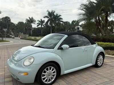 2004 Volkswagen New Beetle Convertible GLS  wow !!! NEW CONVERTIBLE TOP!! LOW MILES !!954-902-9892 ! CARFAX - Photo 5 - Pompano Beach, FL 33069