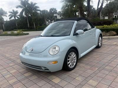 2004 Volkswagen New Beetle Convertible GLS  wow !!! NEW CONVERTIBLE TOP!! LOW MILES !!954-902-9892 ! CARFAX - Photo 2 - Pompano Beach, FL 33069