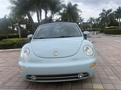2004 Volkswagen New Beetle Convertible GLS  wow !!! NEW CONVERTIBLE TOP!! LOW MILES !!954-902-9892 ! CARFAX - Photo 4 - Pompano Beach, FL 33069