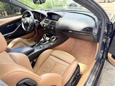 2008 BMW 650i WOW !! ONLY 55K MILES !!! COUPE SPORT PKG !! 2OWNERS NO ACCIDENTS !!! 954-902-9298 MATT. - Photo 20 - Pompano Beach, FL 33069