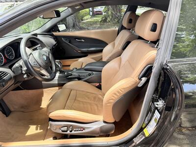 2008 BMW 650i WOW !! ONLY 55K MILES !!! COUPE SPORT PKG !! 2OWNERS NO ACCIDENTS !!! 954-902-9298 MATT. - Photo 14 - Pompano Beach, FL 33069