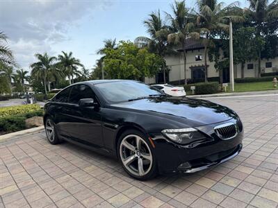 2008 BMW 650i WOW !! ONLY 55K MILES !!! COUPE SPORT PKG !! 2OWNERS NO ACCIDENTS !!! 954-902-9298 MATT. - Photo 1 - Pompano Beach, FL 33069