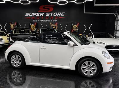 2009 Volkswagen New Beetle Convertible Base PZEV WOW!! SUPER LLOW MILES 93K !! BRAND NEW TOP !!! BLUETOOTH !!! CARFAX !! CLEAN TITLE !!954-902-9298 MATT - Photo 1 - Pompano Beach, FL 33069