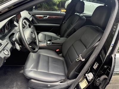 2010 Mercedes-Benz C 300 Luxury 4MATIC  WOW 58k!! NAVIGATION CAMERA HTD SEATS !CARFAX!! - Photo 39 - Pompano Beach, FL 33069