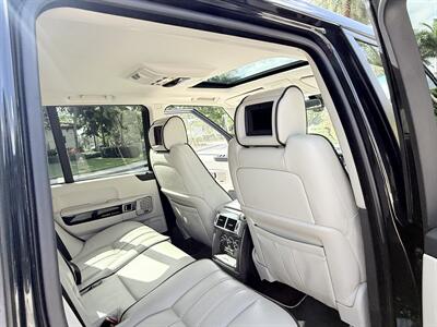 2012 Land Rover Range Rover Supercharged  WOW 77K MILES !! TV DVD !! NAVI A/C HTD SEATS !!CARFAX - Photo 41 - Pompano Beach, FL 33069