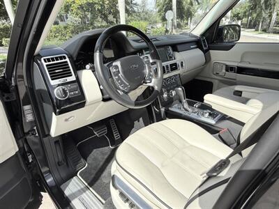 2012 Land Rover Range Rover Supercharged  WOW 77K MILES !! TV DVD !! NAVI A/C HTD SEATS !!CARFAX - Photo 23 - Pompano Beach, FL 33069