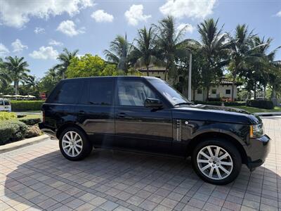 2012 Land Rover Range Rover Supercharged  WOW 77K MILES !! TV DVD !! NAVI A/C HTD SEATS !!CARFAX - Photo 5 - Pompano Beach, FL 33069
