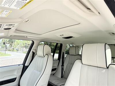 2012 Land Rover Range Rover Supercharged  WOW 77K MILES !! TV DVD !! NAVI A/C HTD SEATS !!CARFAX - Photo 14 - Pompano Beach, FL 33069