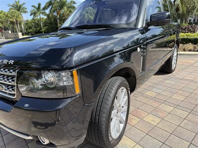 2012 Land Rover Range Rover Supercharged  WOW 77K MILES !! TV DVD !! NAVI A/C HTD SEATS !!CARFAX - Photo 10 - Pompano Beach, FL 33069