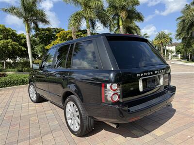 2012 Land Rover Range Rover Supercharged  WOW 77K MILES !! TV DVD !! NAVI A/C HTD SEATS !!CARFAX - Photo 6 - Pompano Beach, FL 33069