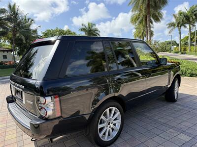 2012 Land Rover Range Rover Supercharged  WOW 77K MILES !! TV DVD !! NAVI A/C HTD SEATS !!CARFAX - Photo 27 - Pompano Beach, FL 33069