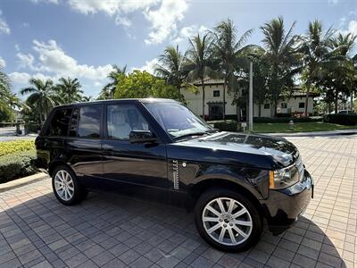 2012 Land Rover Range Rover Supercharged  WOW 77K MILES !! TV DVD !! NAVI A/C HTD SEATS !!CARFAX - Photo 1 - Pompano Beach, FL 33069