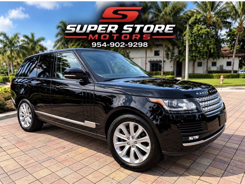 2015 Land Rover Range Rover HSE  WOW !!! ONLY 79K MILES!!! 2 OWNERS !! 21 SERVICE RECORDS !! CLEAN CARFAX - Photo 1 - Pompano Beach, FL 33069