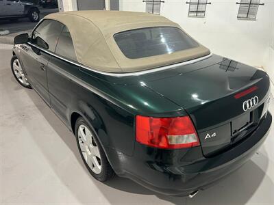 2004 Audi A4 1.8T  CONVERTIBLE !! WOW 41K !!  CLEAN CARFAX !! - Photo 27 - Pompano Beach, FL 33069