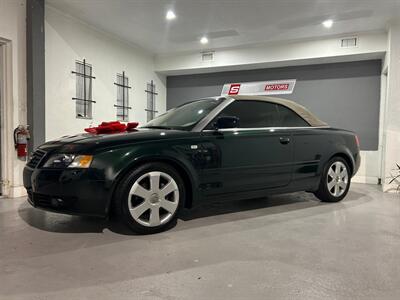 2004 Audi A4 1.8T  CONVERTIBLE !! WOW 41K !!  CLEAN CARFAX !! - Photo 1 - Pompano Beach, FL 33069