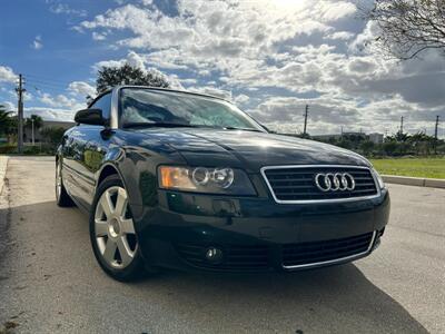 2004 Audi A4 1.8T  CONVERTIBLE !! WOW 41K !!  CLEAN CARFAX !! - Photo 8 - Pompano Beach, FL 33069