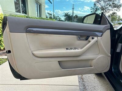 2004 Audi A4 1.8T  CONVERTIBLE !! WOW 41K !!  CLEAN CARFAX !! - Photo 15 - Pompano Beach, FL 33069