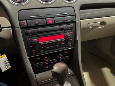2004 Audi A4 1.8T  CONVERTIBLE !! WOW 41K !!  CLEAN CARFAX !! - Photo 30 - Pompano Beach, FL 33069