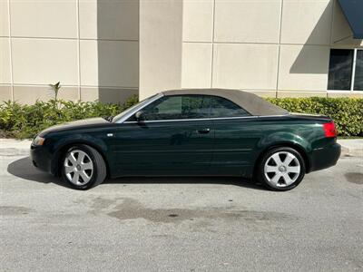 2004 Audi A4 1.8T  CONVERTIBLE !! WOW 41K !!  CLEAN CARFAX !! - Photo 3 - Pompano Beach, FL 33069