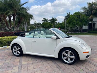 2007 Volkswagen Beetle Triple White  convertible - Photo 1 - Pompano Beach, FL 33069