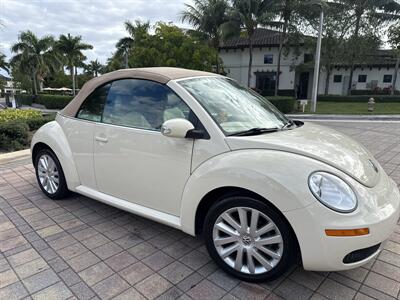 2008 Volkswagen New Beetle Convertible SE  WOW !! ONLY 76K !! CONVERTIBLE SE !!954-902-9298 !! NO ACCIDENTS!! - Photo 36 - Pompano Beach, FL 33069