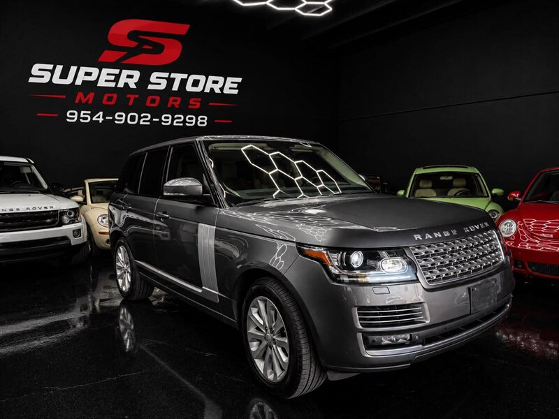 2015 Land Rover Range Rover HSE  WOW !! SUPER LOW MILES ONLY 79K!! PANO ROOF !! CARPLAY !! WARRANTY AVAILABLE NATIOWIDE !! 954-902-9298 MATT. - Photo 1 - Pompano Beach, FL 33069