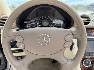 2008 Mercedes-Benz CLK CLK 350  CONVERTIBLE ONLY 69K MILES !! GARAGE KEPT !! NAVIGATION !! HTD SEATS !!   CARFAX .... - Photo 51 - Pompano Beach, FL 33069