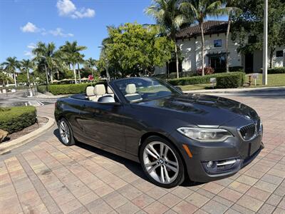 2016 BMW 228i WOW!! 228I CONVERTIBLE SPORT PKG LOW MILES 954-902-9298 - Photo 35 - Pompano Beach, FL 33069