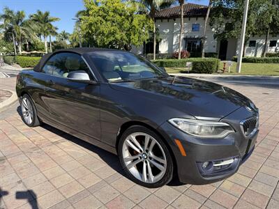 2016 BMW 228i WOW!! 228I CONVERTIBLE SPORT PKG LOW MILES 954-902-9298 - Photo 2 - Pompano Beach, FL 33069