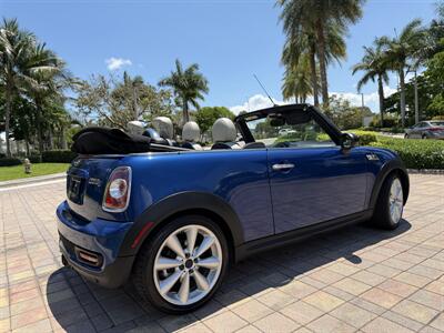 2015 MINI Convertible Cooper S  WOW !! ONLY 45K MILES !!! CONVERTIBLE !!HOT COLOR !!! POWER TOP !! HDT SEATS !! CALL NOW 954-902-9298 !!! - Photo 37 - Pompano Beach, FL 33069