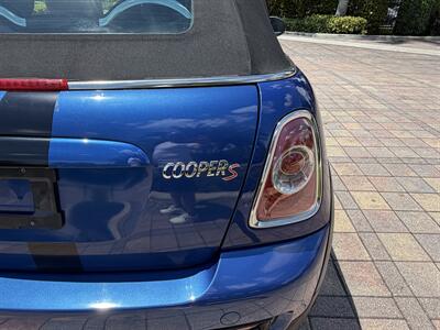 2015 MINI Convertible Cooper S  WOW !! ONLY 45K MILES !!! CONVERTIBLE !!HOT COLOR !!! POWER TOP !! HDT SEATS !! CALL NOW 954-902-9298 !!! - Photo 22 - Pompano Beach, FL 33069