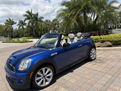 2015 MINI Convertible Cooper S  WOW !! ONLY 45K MILES !!! CONVERTIBLE !!HOT COLOR !!! POWER TOP !! HDT SEATS !! CALL NOW 954-902-9298 !!! - Photo 2 - Pompano Beach, FL 33069