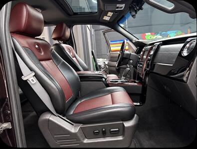 2010 Ford F-150 LIMITED  WOW !! HARLEY DAVDSON EDITION 4X4 !!! ONLY 100K MILES !!! 48 SERVICED RECORDS CARFAX !! SUNROOF !1 NAVIGATION !! - Photo 18 - Pompano Beach, FL 33069