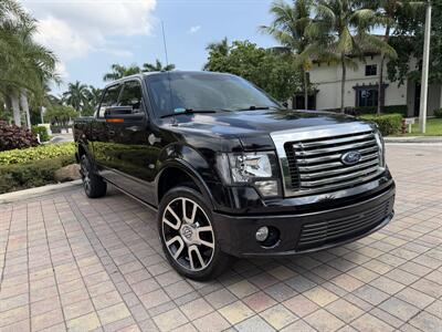 2010 Ford F-150 LIMITED  WOW !! HARLEY DAVDSON EDITION 4X4 !!! ONLY 100K MILES !!! 48 SERVICED RECORDS CARFAX !! SUNROOF !1 NAVIGATION !! - Photo 28 - Pompano Beach, FL 33069