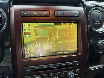 2010 Ford F-150 LIMITED  WOW !! HARLEY DAVDSON EDITION 4X4 !!! ONLY 100K MILES !!! 48 SERVICED RECORDS CARFAX !! SUNROOF !1 NAVIGATION !! - Photo 59 - Pompano Beach, FL 33069