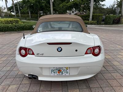 2005 BMW Z4 2.5i  CONVERTIBLE !! WOW ONLY 51K MILES !! POWER TOP !!HTD SEATS !! VIDEO !! 954-902-9298 . - Photo 33 - Pompano Beach, FL 33069