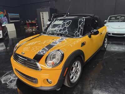 2012 MINI Cooper CONVERTIBLE WOW !!! LOW MILES 73K !!! BRAND NEW WRAP !!! POWER TOP !! CALL NOW TO BUY IT NOW !! 954-902-9298 ... - Photo 9 - Pompano Beach, FL 33069