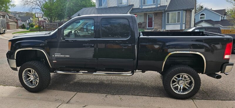 2008 GMC Sierra 2500 SLT Black Lifted 6.6 Duramax - Photo 1 - Golden, CO 80401