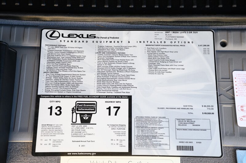 2007 Lexus LX 470 - Photo 26 - La Crescenta, CA 91214