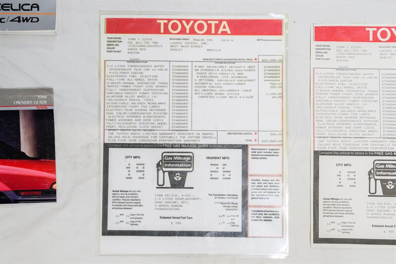 1988 Toyota Celica All-Trac Turbo - Photo 30 - La Crescenta, CA 91214