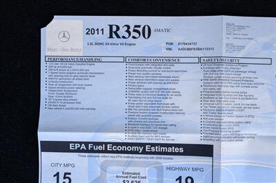 2011 Mercedes-Benz R 350   - Photo 58 - Van Nuys, CA 91402