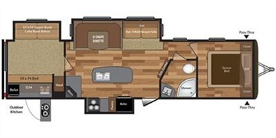 2017 Keystone Hideout 32BHTS   - Photo 1 - Liberty, TX 77575