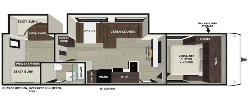 2023 Forest River Wildwood 32BHDS  