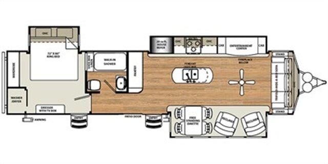 2016 Forest River Sierra 401FLX  