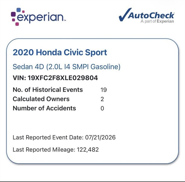 2020 Honda Civic Sport - Photo 17 - Elkhart, IN 46514